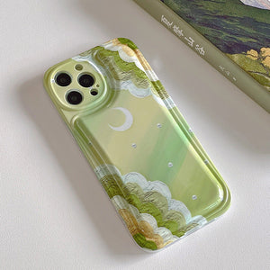 VILZSTUDIOS Stylish iPhone case with crescent moon design