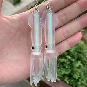 VILZSTUDIOS Unique squid-shaped earrings for fashionable style