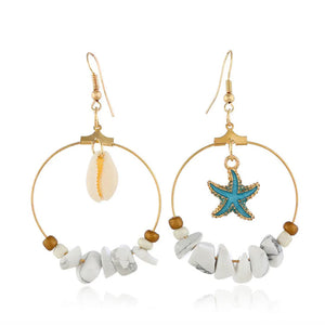VILZSTUDIOS Stylish ocean-inspired shell earrings