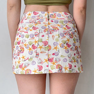 VILZSTUDIOS Denim mini skirt for stylish streetwear