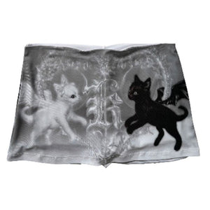 VILZSTUDIOS Mini skirt with graphic design
