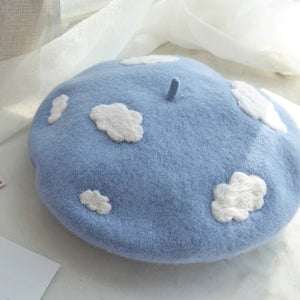 VILZSTUDIOS Stylish wool beret for fashionable outfits