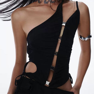 VILZSTUDIOS Asymmetrical split top from VILZSTUDIOS
