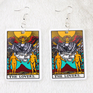 VILZSTUDIOS Stylish tarot earrings for a unique fashion statement
