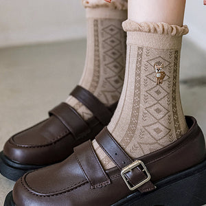 VILZSTUDIOS Cozy socks for forestcore style