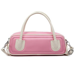 VILZSTUDIOS Trendy dachshund shape handbag in pastel colors