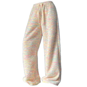 VILZSTUDIOS Pastel Dreamy Knit Wide Leg Pants