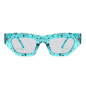 VILZSTUDIOS Trendy patterned square sunglasses for a stylish look