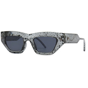 VILZSTUDIOS Trendy patterned square sunglasses for a stylish look