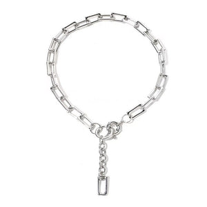 VILZSTUDIOS Grunge chain necklace for layering or solo wear
