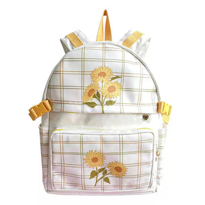 VILZSTUDIOS Stylish plaid backpack for everyday use