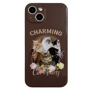 VILZSTUDIOS Stylish iPhone case with cat design