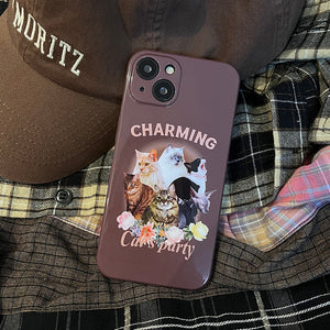 VILZSTUDIOS Stylish iPhone case with cat design