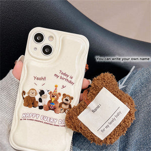 VILZSTUDIOS iPhone case with festive birthday design