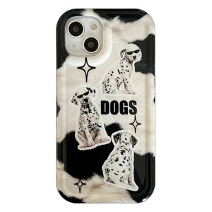 VILZSTUDIOS Dalmatian Dog iPhone Case design