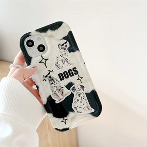 VILZSTUDIOS Dalmatian Dog iPhone Case design