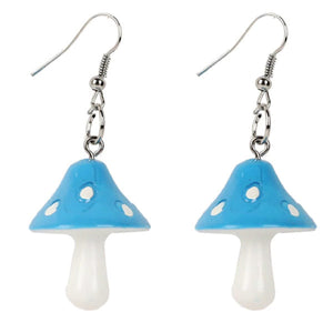 VILZSTUDIOS Stylish and unique earrings featuring a playful mushroom design