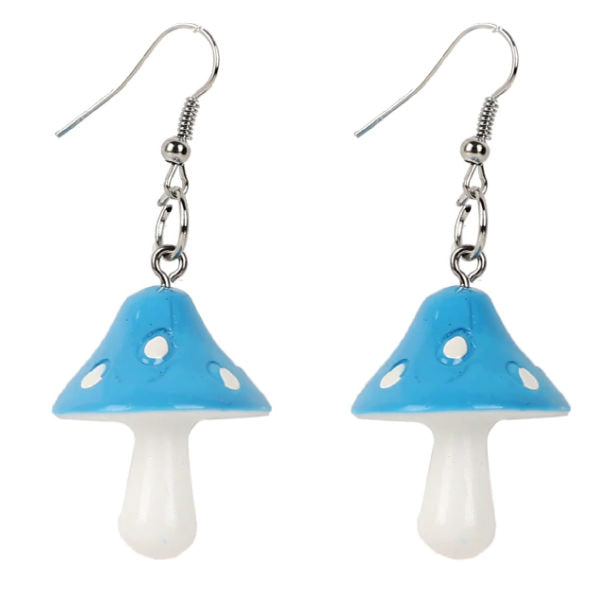 VILZSTUDIOS Stylish and unique earrings featuring a playful mushroom design