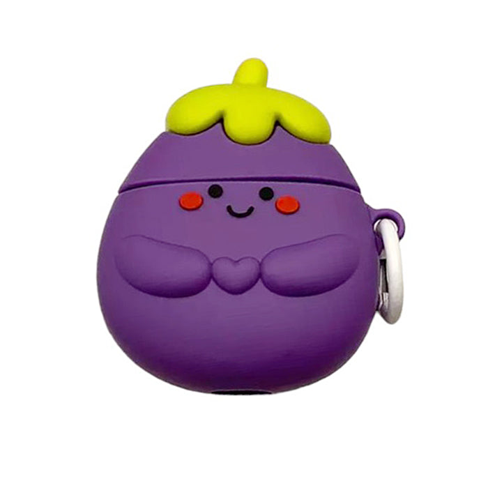 VILZSTUDIOS Playful Smiling Eggplant Case