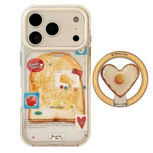 VILZSTUDIOS Trendy iPhone case with toast design