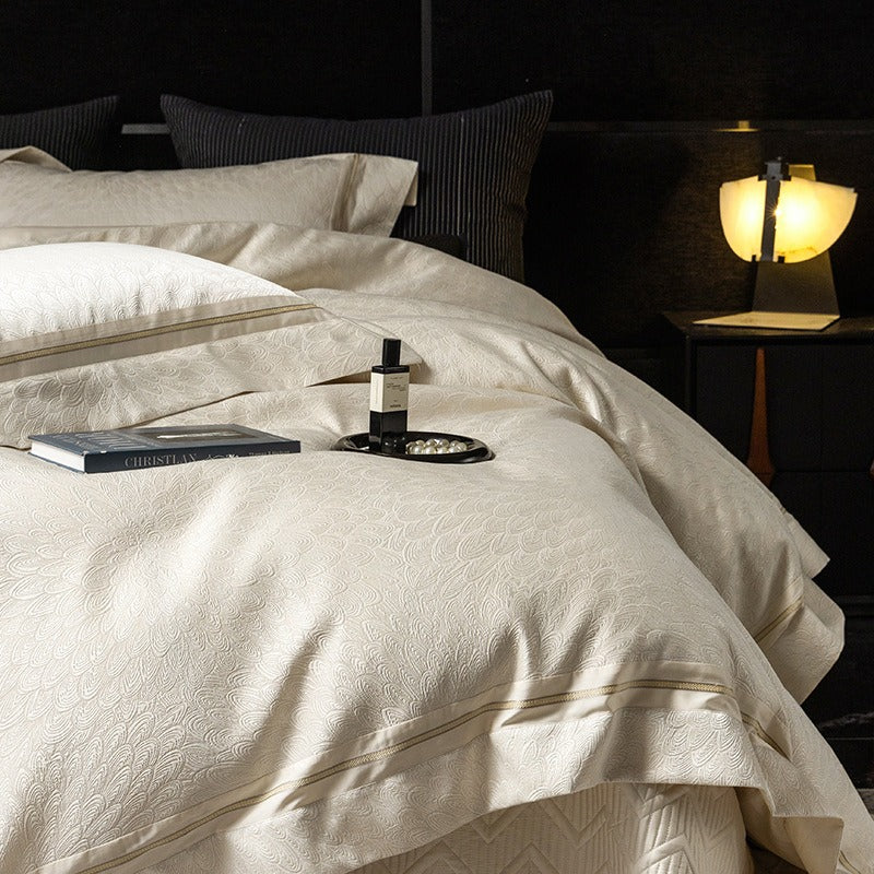 Plumage Jacquard Bedding Set