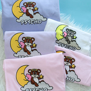 VILZSTUDIOS Psycho Bear Graphic Oversized T-Shirt from VILZSTUDIOS