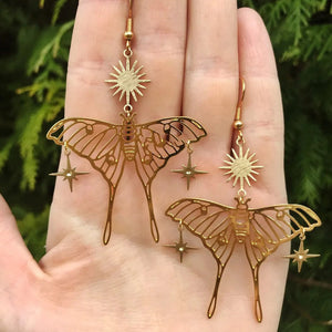 VILZSTUDIOS Stylish sun and butterfly earrings for fashion accessories