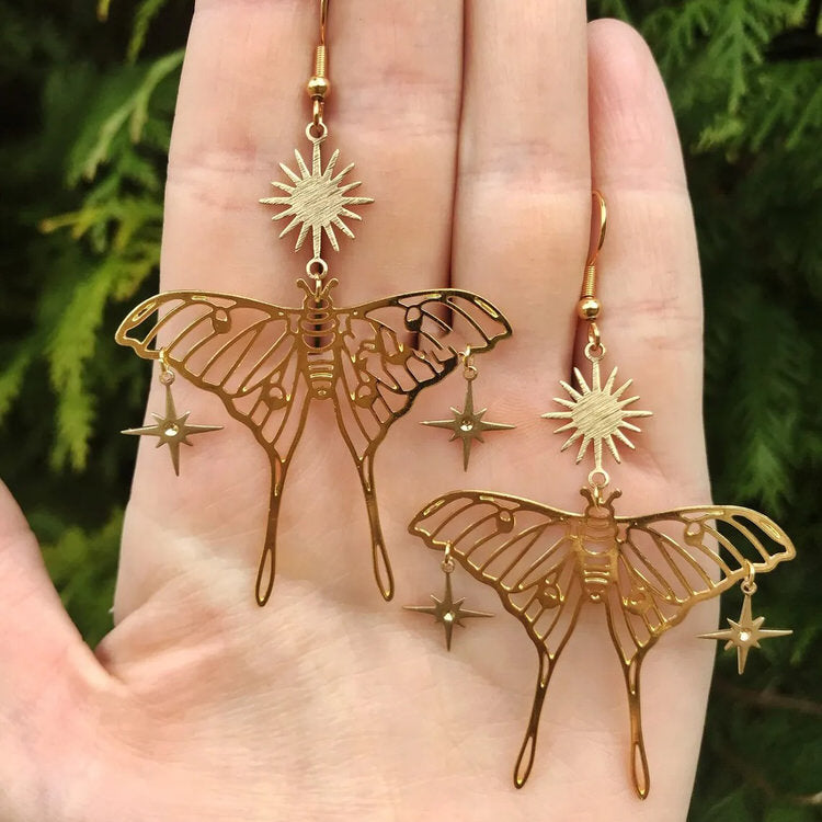 VILZSTUDIOS Stylish sun and butterfly earrings for fashion accessories