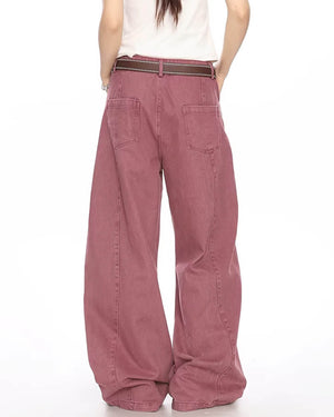 VILZSTUDIOS Wide-leg trousers with high-rise fit and flared legs