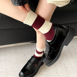 VILZSTUDIOS comfortable striped socks for everyday wear