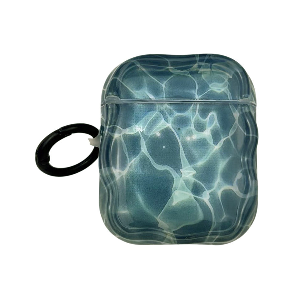 VILZSTUDIOS Stylish AirPods case with water ripple design