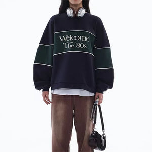 VILZSTUDIOS Retro inspired sweatshirt for streetwear fashion