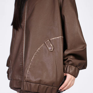 VILZSTUDIOS Stylish bomber jacket with collar