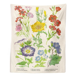 VILZSTUDIOS Floral wall hanging for home decor