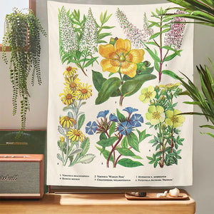VILZSTUDIOS Floral wall hanging for home decor
