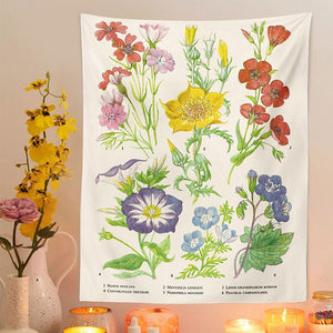 VILZSTUDIOS Floral wall hanging for home decor
