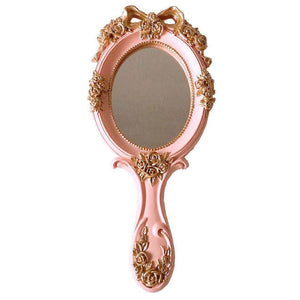 VILZSTUDIOS Vintage-style handheld mirror for personal use