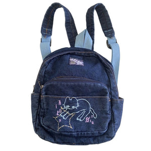VILZSTUDIOS Denim backpack for fashion-forward individuals