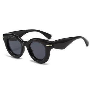 VILZSTUDIOS Stylish retro round frame sunglasses