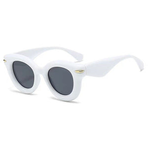 VILZSTUDIOS Stylish retro round frame sunglasses