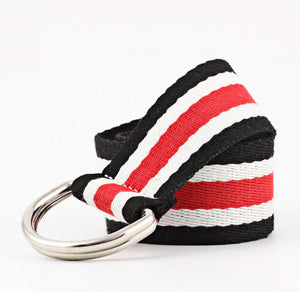 VILZSTUDIOS Fashionable striped belt for casual wear