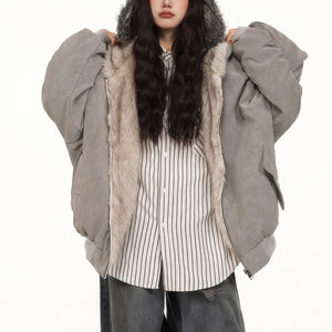 VILZSTUDIOS Stylish reversible bomber jacket by VILZSTUDIOS
