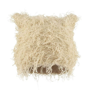 VILZSTUDIOS Ripped cat ear beanie accessory