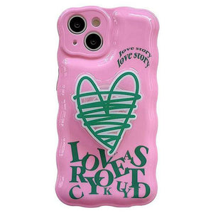 VILZSTUDIOS Stylish heart phone case for protection and design