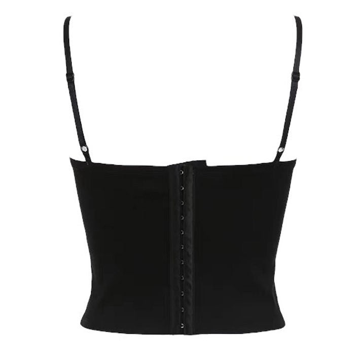 VILZSTUDIOS Stylish ruched lace cami top for streetwear fashion