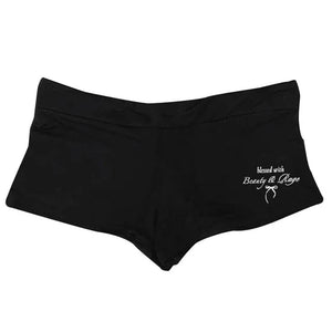 VILZSTUDIOS Y2K-inspired micro shorts from VILZSTUDIOS