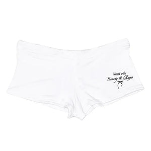 VILZSTUDIOS Y2K-inspired micro shorts from VILZSTUDIOS