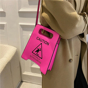 VILZSTUDIOS Vibrant neon handbag made of vegan leather