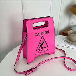 VILZSTUDIOS Vibrant neon handbag made of vegan leather