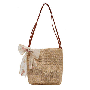VILZSTUDIOS Stylish woven straw bag for everyday use